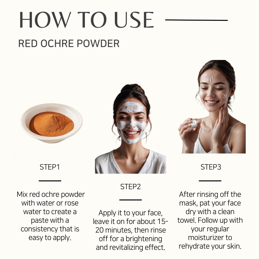 El polvo de ocre rojo Gongbang 더공방 황토 분말
